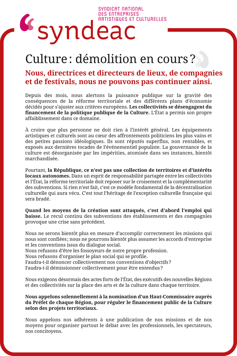 rencontres syndeac avignon