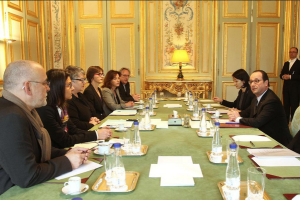 Audience avec le président de la République