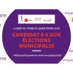 10 questions aux candidat·e·s aux élections municipales