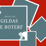 Décès de Gildas Le Boterf 