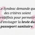 Passeport sanitaire : le Syndeac demande à la ministre de la Culture de saisir le comité interministériel de crise
