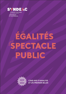Les Égalités dans le spectacle public : 2019-2024