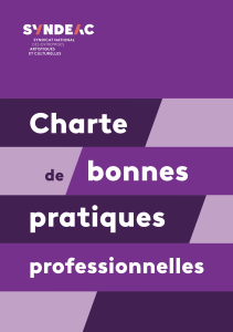 Charte de bonnes pratiques professionnelles entre lieux et équipes artistiques