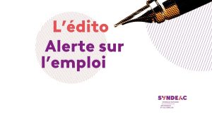 Alerte sur l’emploi