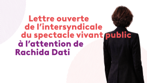Lettre ouverte de l’intersyndicale à Rachida Dati